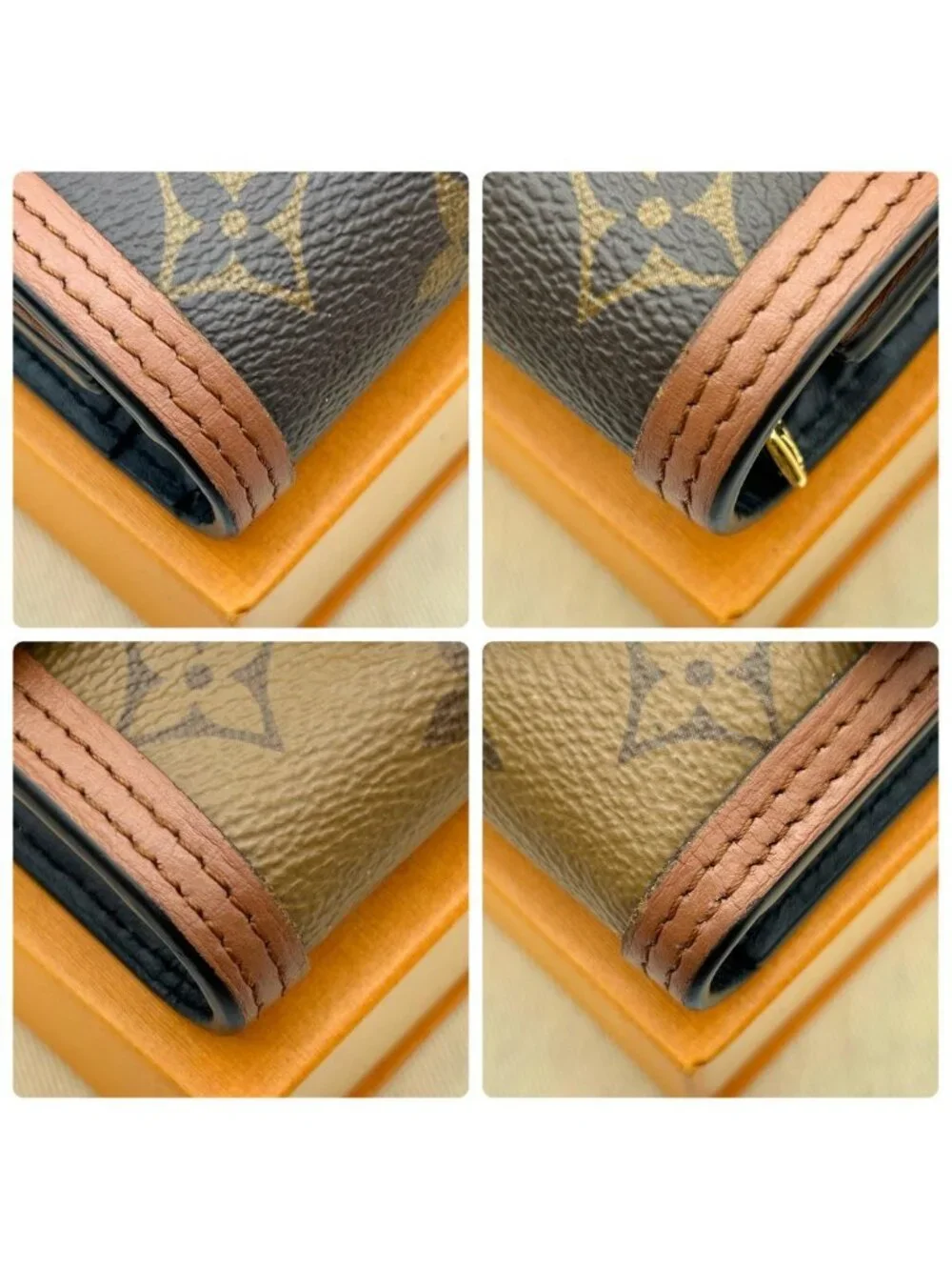 Louis Vuitton Portefeuille Dauphine Compact Fold Wallet
